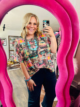 Load image into Gallery viewer, CALL ME A COWGIRL MESH TOP