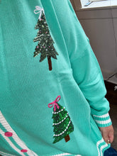 Load image into Gallery viewer, OH CHRISTMAS TREE SWEATER/CARDIGAN