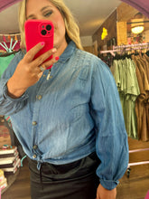 Load image into Gallery viewer, COWBOY BLUES TOP