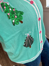 Load image into Gallery viewer, OH CHRISTMAS TREE SWEATER/CARDIGAN