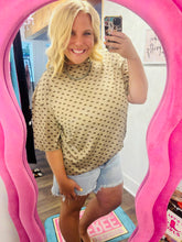 Load image into Gallery viewer, COWBOY POLKA DOTS TOP