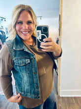 Load image into Gallery viewer, DENIM DREAMS VEST