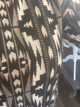 Load image into Gallery viewer, BLACK SMOKE SWEATER DRESS