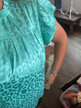 Load image into Gallery viewer, TURQUOISE TURN UP TOP