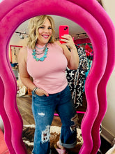 Load image into Gallery viewer, CHAMPAGNE COWGIRL TANK