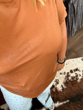 Load image into Gallery viewer, SWANKY LEATHER TOP

