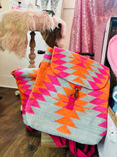 Load image into Gallery viewer, BOHO NAVAJO BACKPACK
