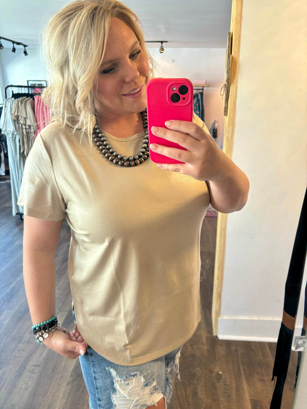 SWANKY SAND TOP