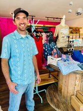 Load image into Gallery viewer, OKLAHOMA SKY POLO [mens]
