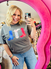 Load image into Gallery viewer, KNOCKIN' BOOTS GRAPHIC TEE
