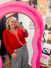 Load image into Gallery viewer, CANDY CANE LANE SWEATER/CARDIGAN
