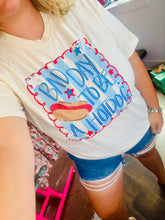 Load image into Gallery viewer, BAD DAY TO BE A HOT DOG TEE
