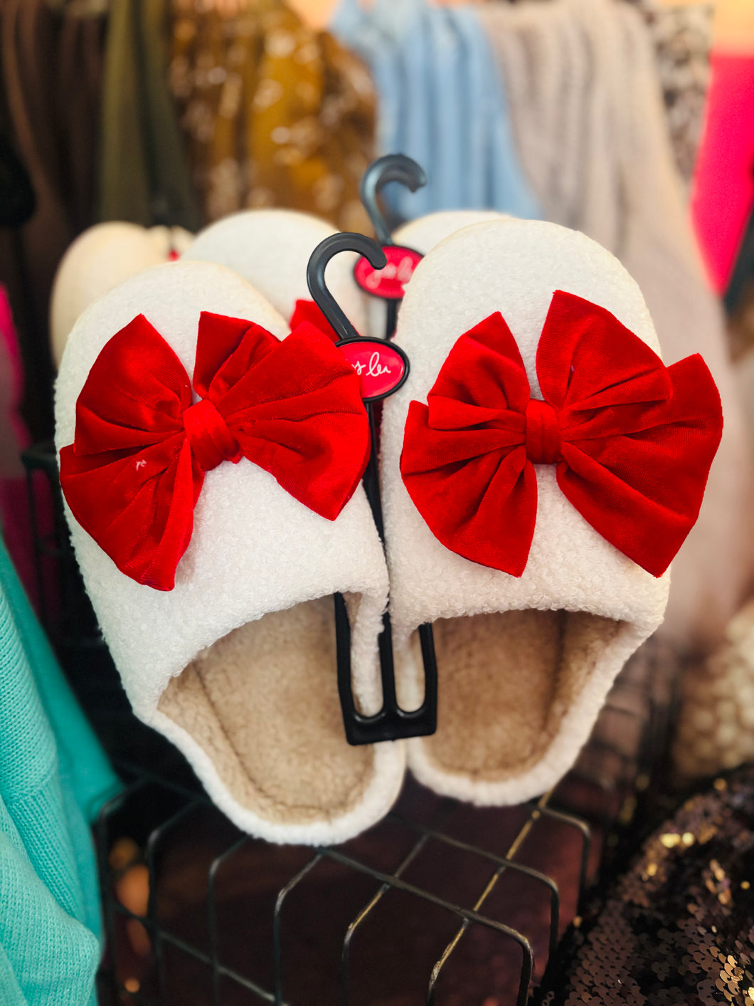 MRS. CLAUSE SLIPPERS