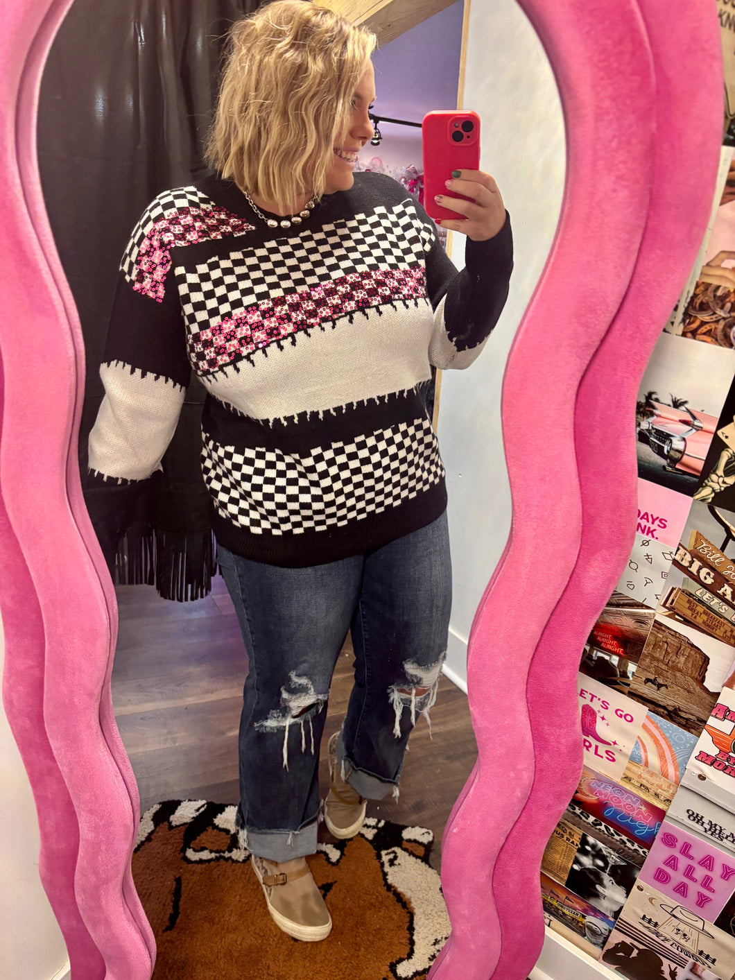 CATCH UP SWEATER