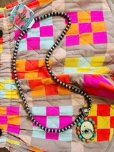 Load image into Gallery viewer, VINTAGE COWBOY PENDENT NECKLACE
