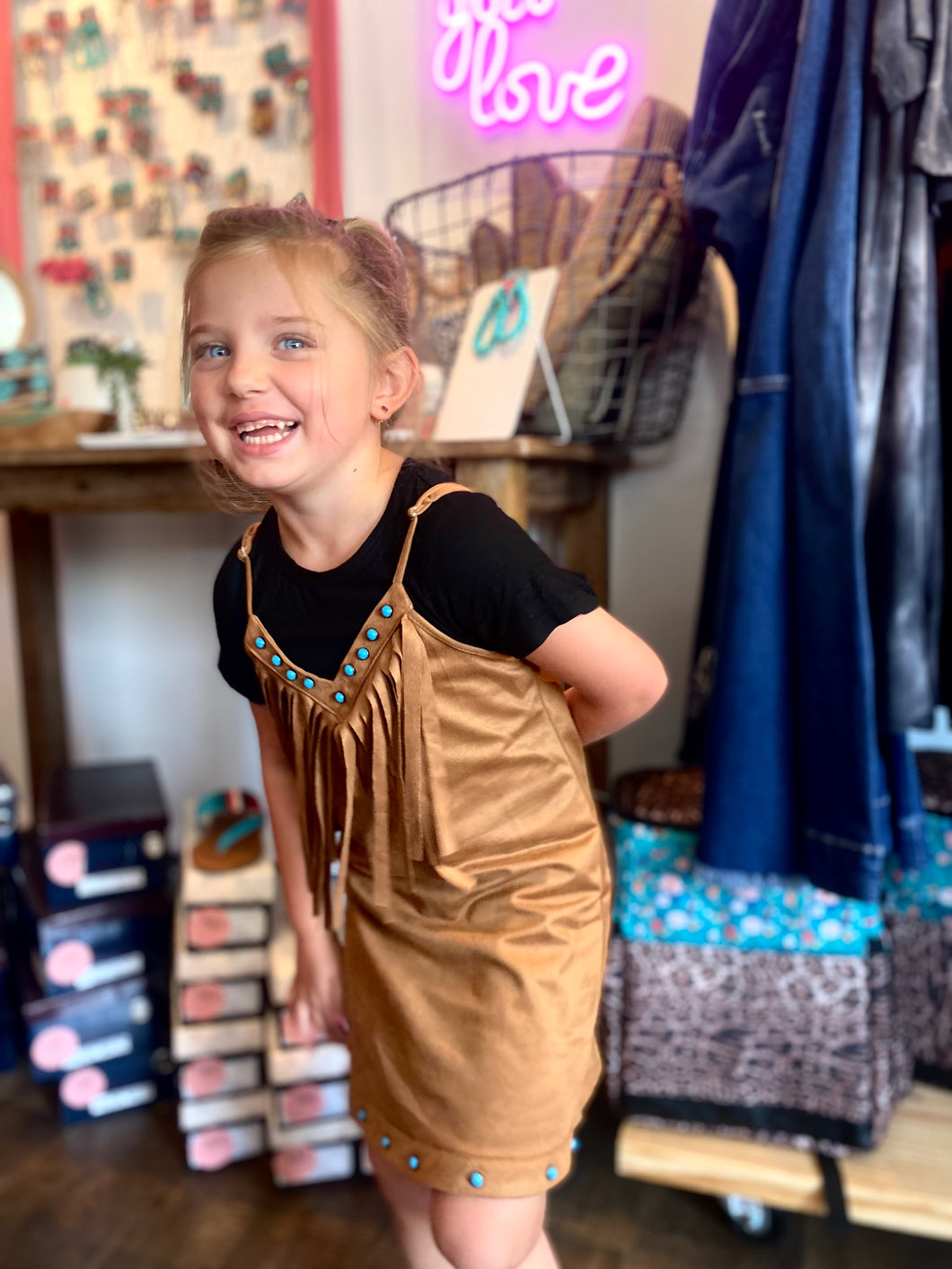RIVER ROCK DRESS [kiddos]