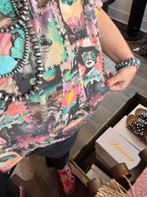 Load image into Gallery viewer, CALL ME A COWGIRL MESH TOP
