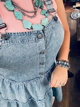 Load image into Gallery viewer, LINEN LINE DRESS

