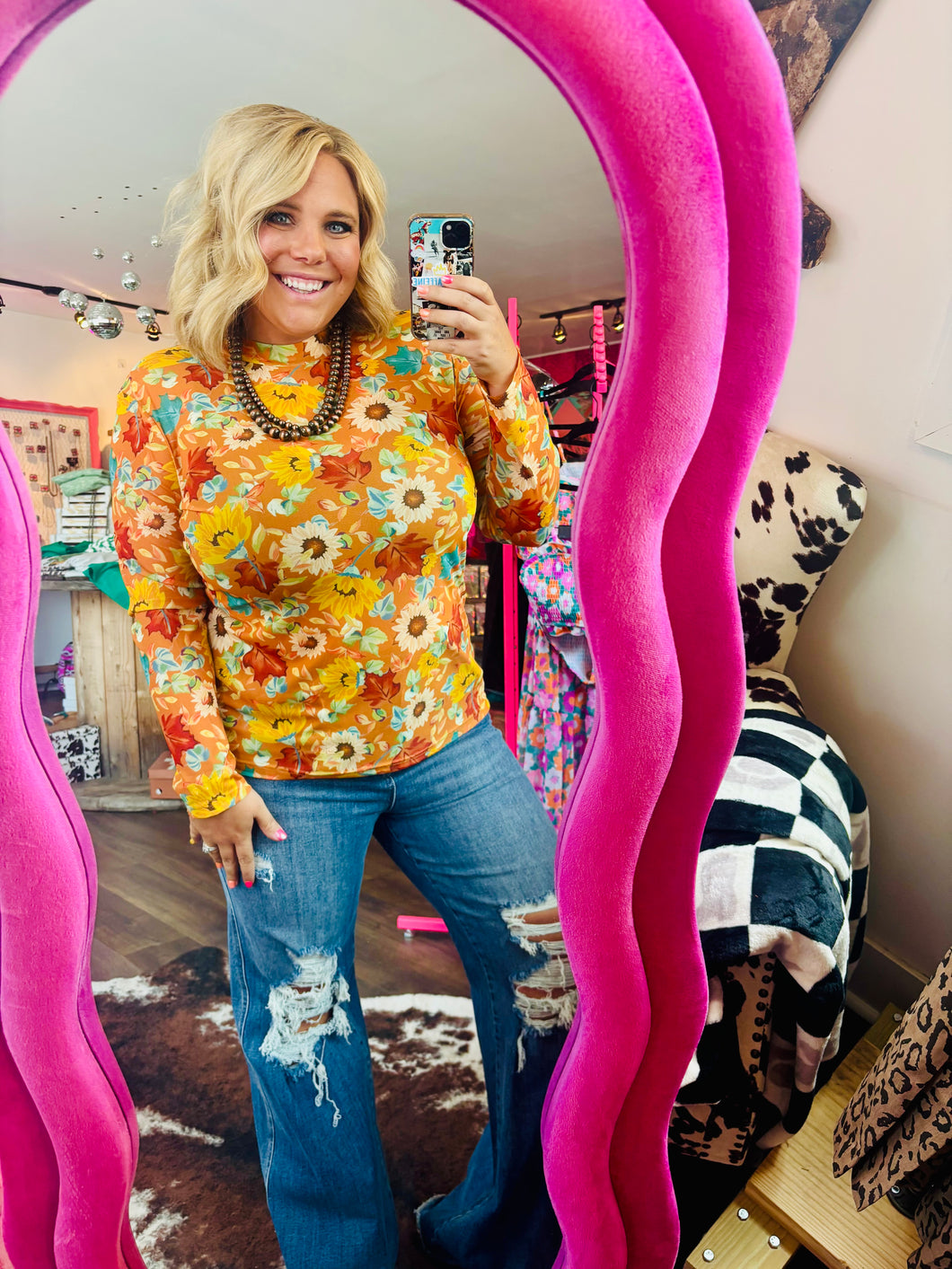 FALL BREEZE MESH TOP