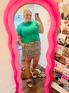 LEOPARDON ME SKORT