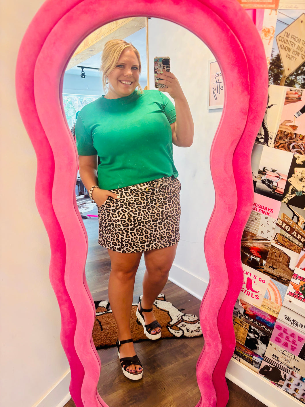 LEOPARDON ME SKORT