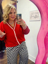 Load and play video in Gallery viewer, CANDY CANE LANE SWEATER/CARDIGAN
