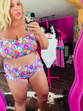Load and play video in Gallery viewer, FIELD OF FLOWERS 3 PIECE SWIM SUIT
