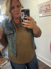 Load and play video in Gallery viewer, DENIM DREAMS VEST

