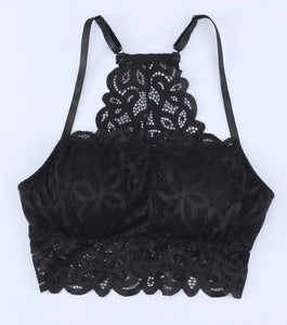 STRAIGHT LACED BRALETTE