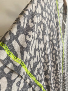 Neon Spots Leopard Tops